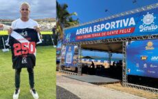 Beach Soccer: Vila Velha enfrenta Vasco da Gama na Arena da Praia da Costa