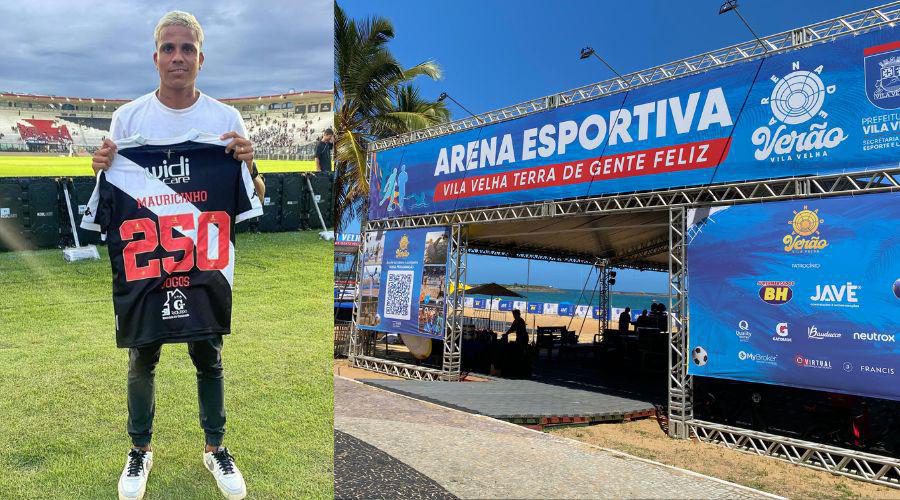 Beach Soccer: Vila Velha enfrenta Vasco da Gama na Arena da Praia da Costa