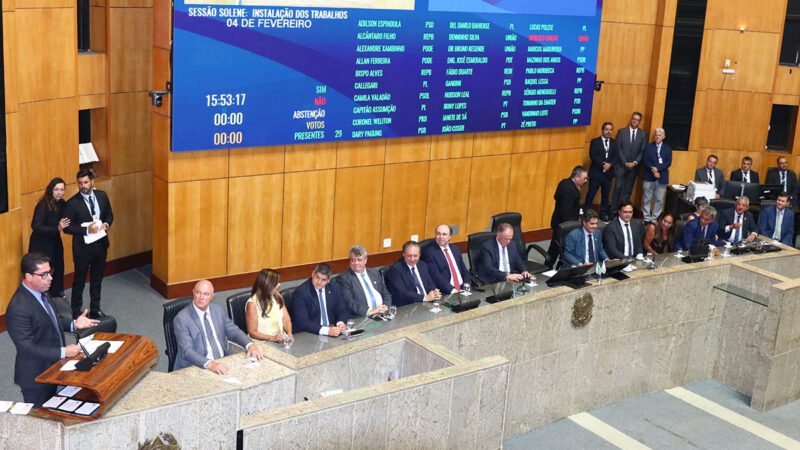 Assembleia Legislativa marca início dos trabalhos do ano nesta segunda-feira (2)