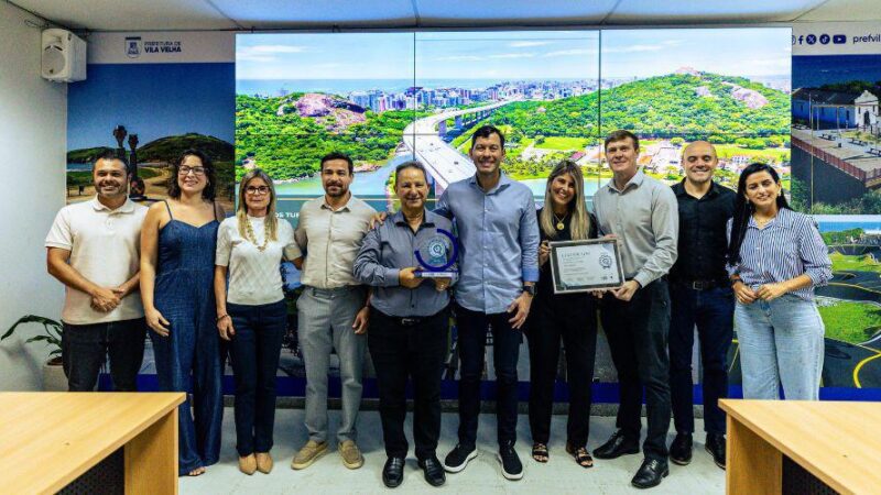 Gestão de Vila Velha é reconhecida com Selo Diamante em Transparência
