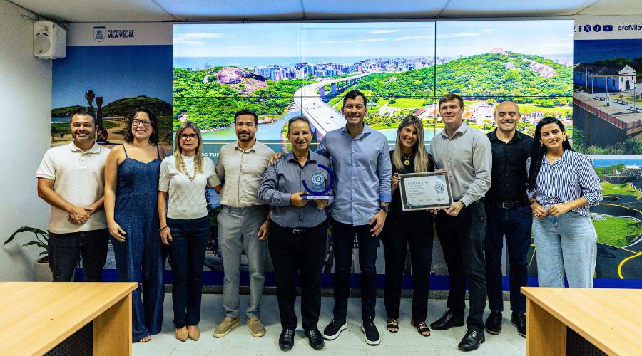 Gestão de Vila Velha é reconhecida com Selo Diamante em Transparência