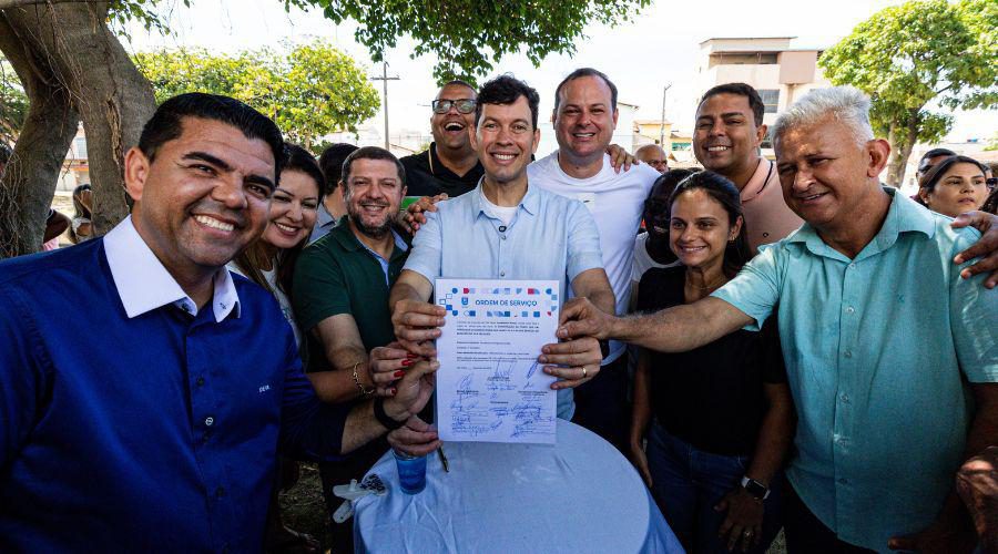 Arnaldinho Borgo dá início a novas obras de mobilidade urbana