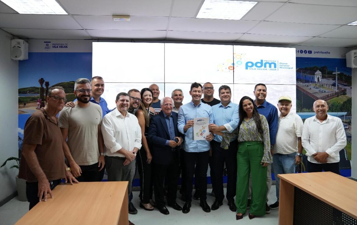 Câmara marca presença na apresentação do novo Plano Diretor Municipal