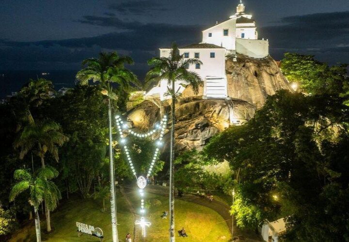 Instalação do Terço Gigante marca programação da Festa da Penha neste sábado