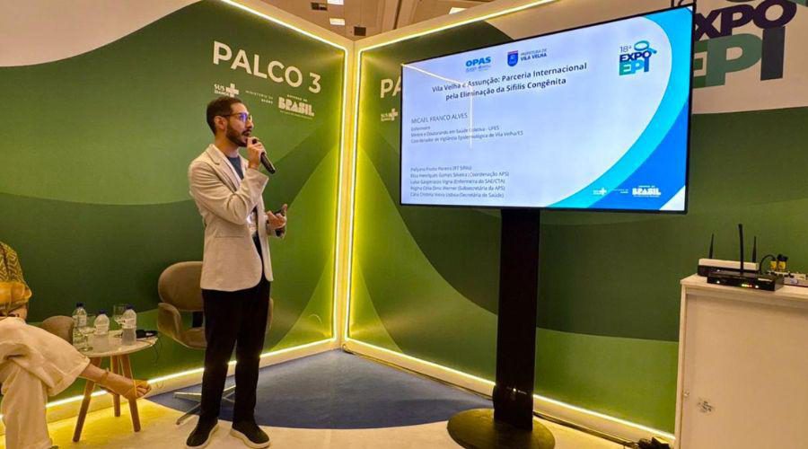 Parceria na saúde entre Vila Velha e Assunção ganha destaque em evento nacional