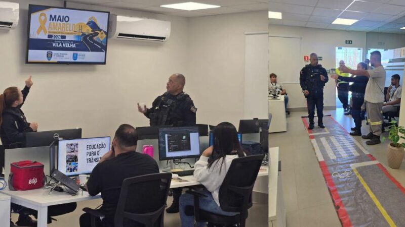 Campanha Maio Amarelo segue com ações de trânsito nesta semana