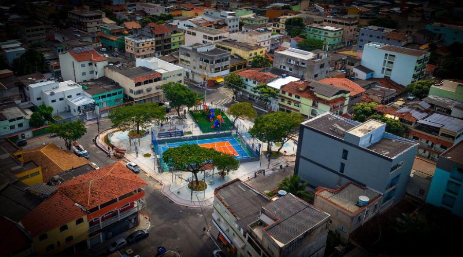 Prefeitura inaugura espaço revitalizado de lazer na Glória
