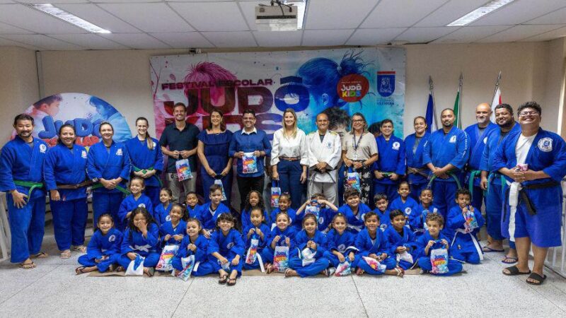 Secretaria de Educação amplia projeto Judô Escolar Kids para mais uma escola