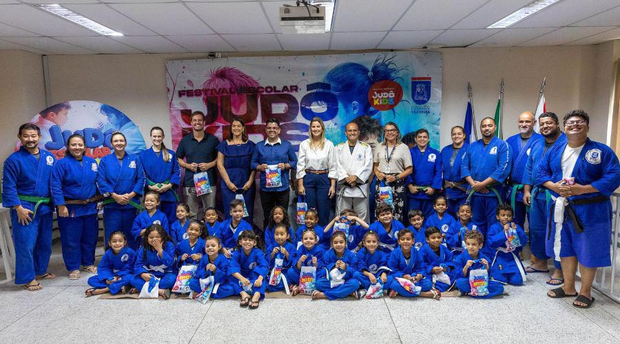 Secretaria de Educação amplia projeto Judô Escolar Kids para mais uma escola
