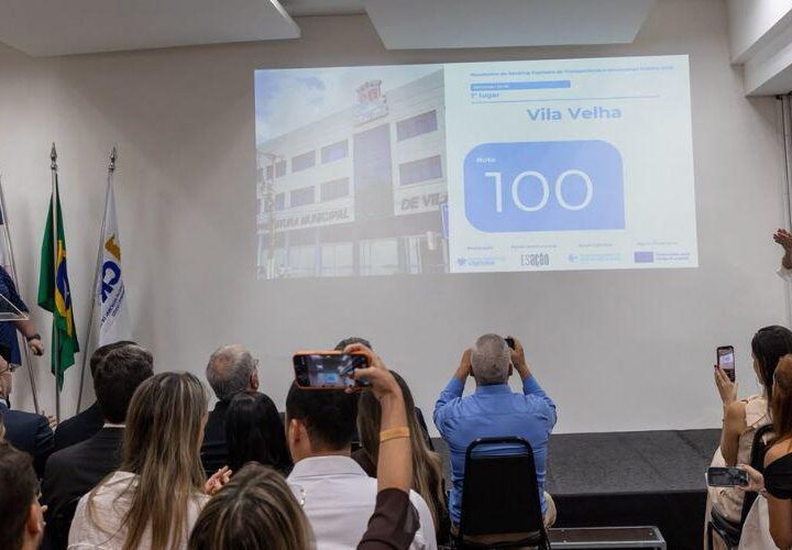 Ranking 2026 coloca Vila Velha entre os destaques em transparência e governança