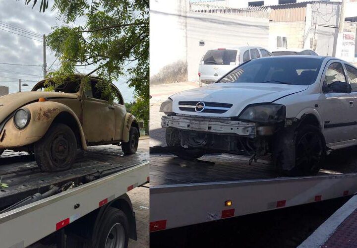 Guarda Municipal remove 270 veículos abandonados e amplia fiscalização nas ruas