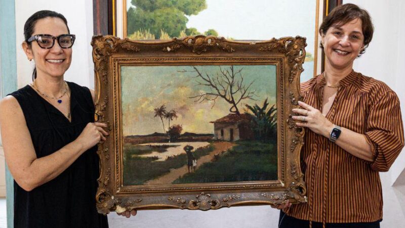 Família entrega obra de Homero Massena ao museu que homenageia sua trajetória