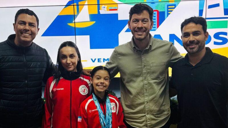 Ginasta de Vila Velha conquista três ouros e ganha reconhecimento no município