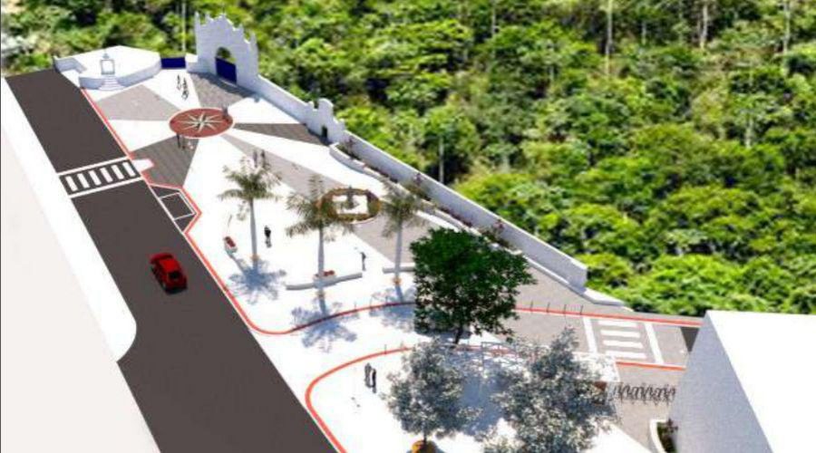 Prefeito autoriza construção do Largo Frei Pedro Palácios com assinatura de ordem de serviço