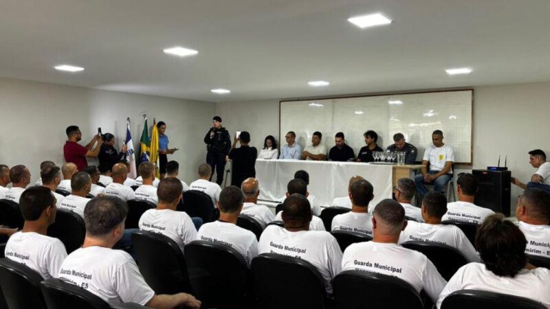 Vila Velha começa capacitação de novos agentes da Guarda Municipal de Itapemirim