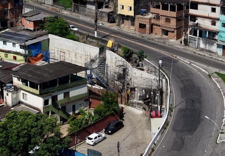 Obra de contenção de encosta é inaugurada e reforça a segurança em Cobi de Baixo