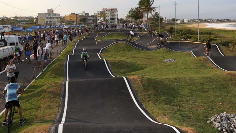 Pump track de Vila Velha foi sede da Copinha Capixaba Kids de bike