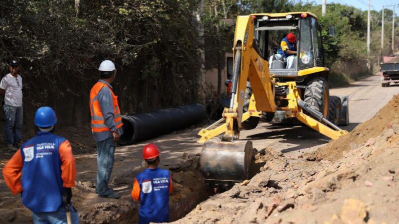 ​Trânsito interditado devido às obras na região de Terra Vermelha