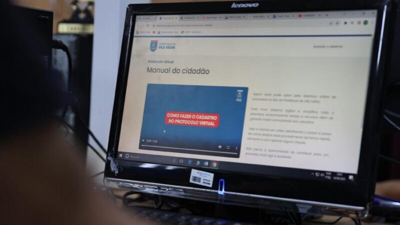 Prefeitura disponibiliza manual do cidadão para facilitar abertura de processos online