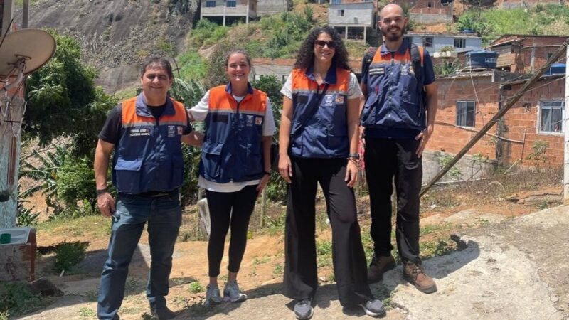 Representante do Ministério das Cidades Visita a Defesa Civil de Vila Velha