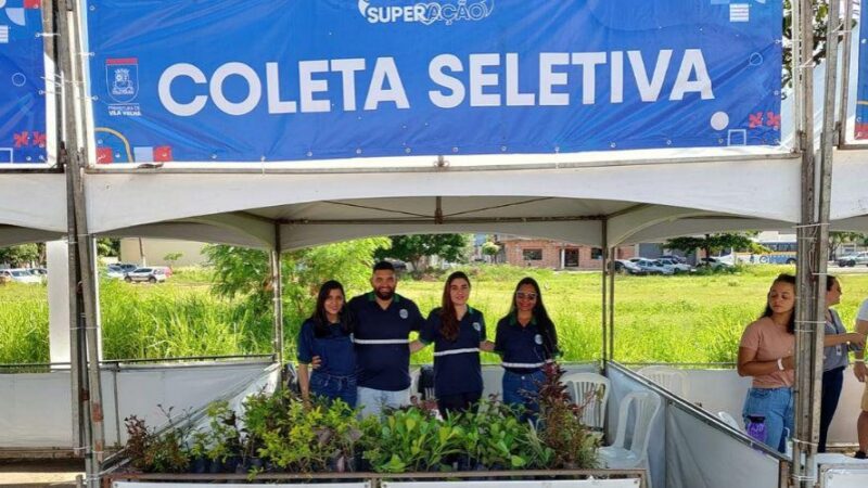 SuperAção em Normília da Cunha promove coleta de eletrônicos e pilhas para descarte adequado