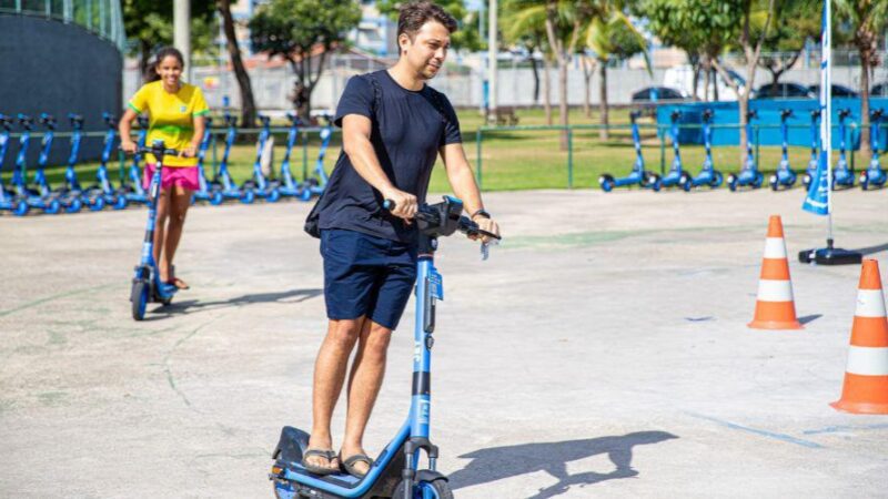 Ação educativa gratuita sobre o uso de patinetes elétricos será realizada no SuperAção