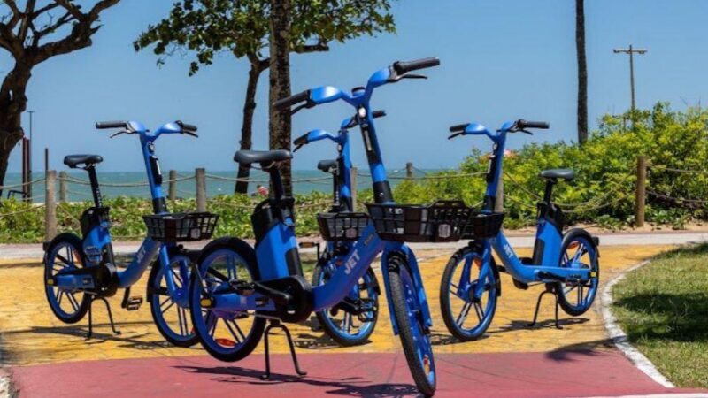 Vila Velha aposta em sustentabilidade com o lançamento de bicicletas elétricas compartilhadas