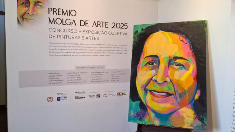 Exposição Coletiva do Prêmio Molga de Artes é aberta na Casa da Memória