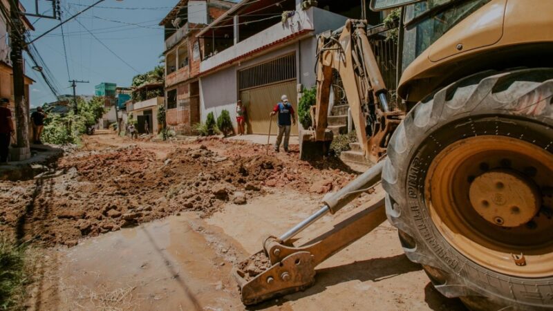 Moradores de 12 bairros da cidade serão beneficiados com obras de infraestrutura