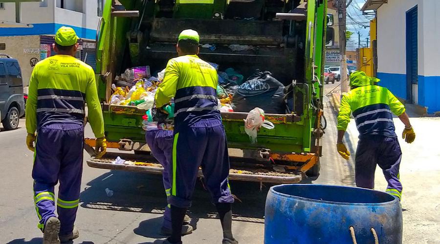 Pontos viciados de lixo recebem ação integrada de limpeza e segurança