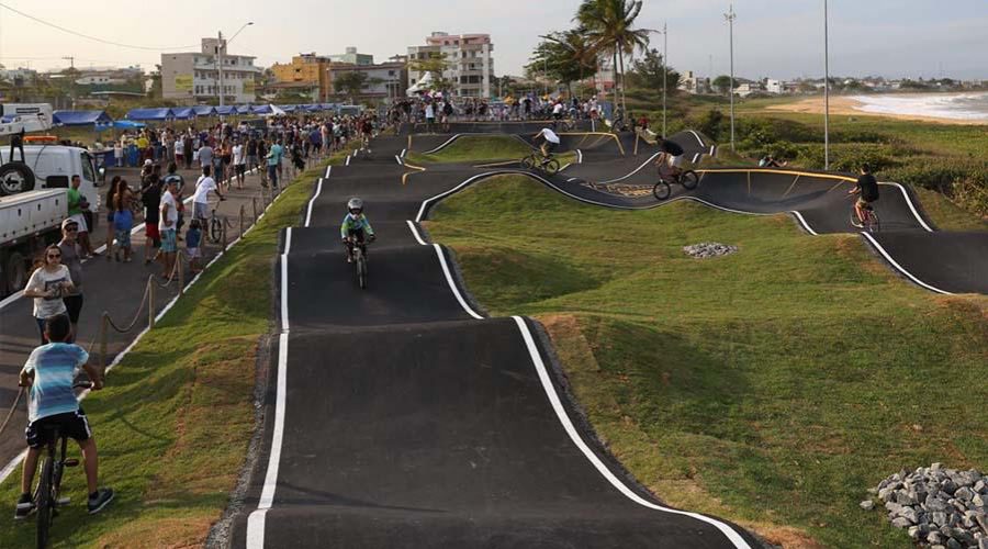 Pump track de Vila Velha foi sede da Copinha Capixaba Kids de bike