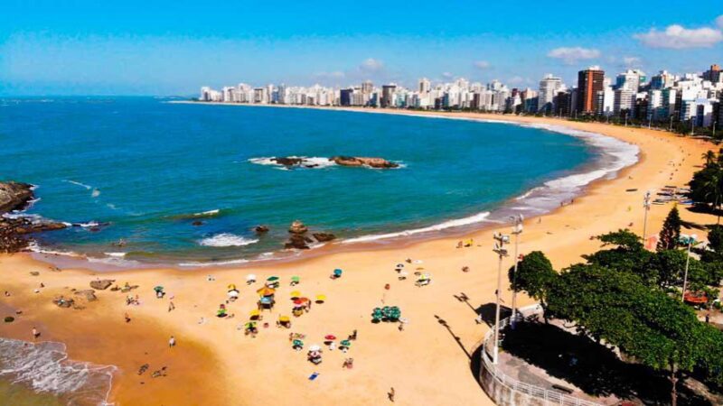 10 pontos próprios para banho nas praias de Vila Velha
