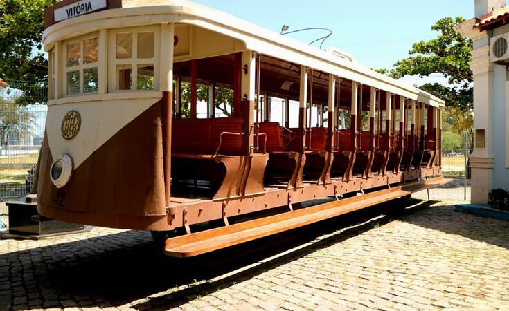 ​Bonde histórico de Vila Velha recebe restauro