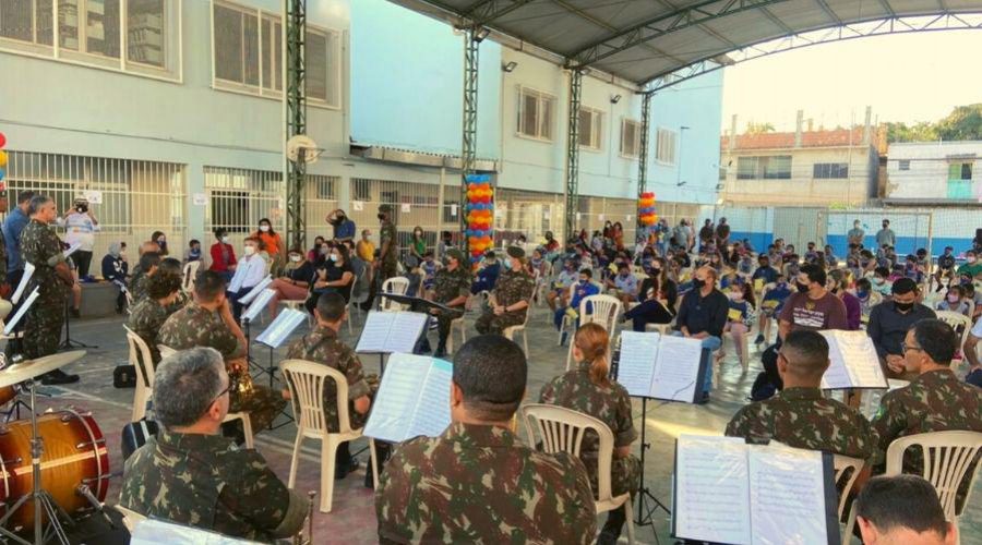 Banda na Escola: projeto retoma apresentações em Vila Velha