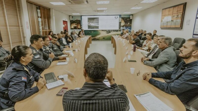 Forças policiais debatem ações para o carnaval no município de Vila Velha