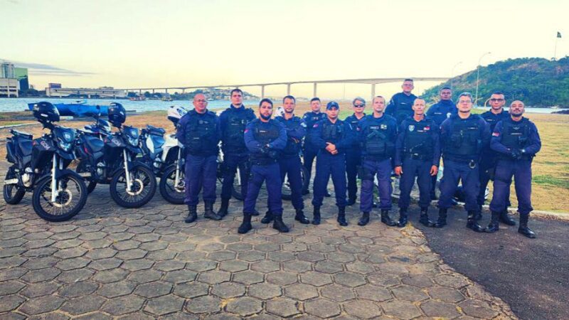 Guardas Municipais participam de cursos de instrução de moto