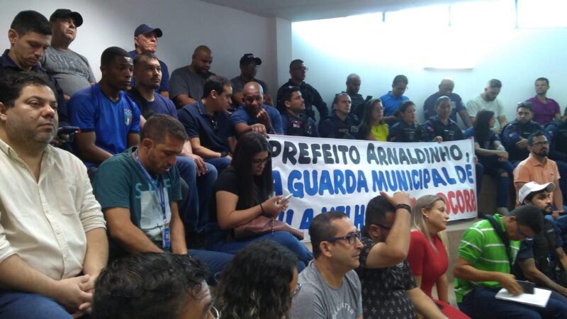 Guarda Municipal de Vila Velha reivindica melhoria de salario