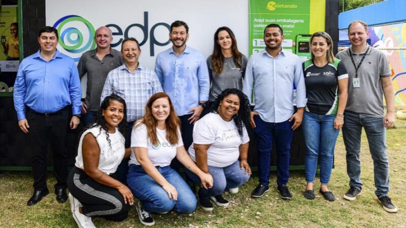 Ecoponto de recicláveis é inaugurado em Jabaeté