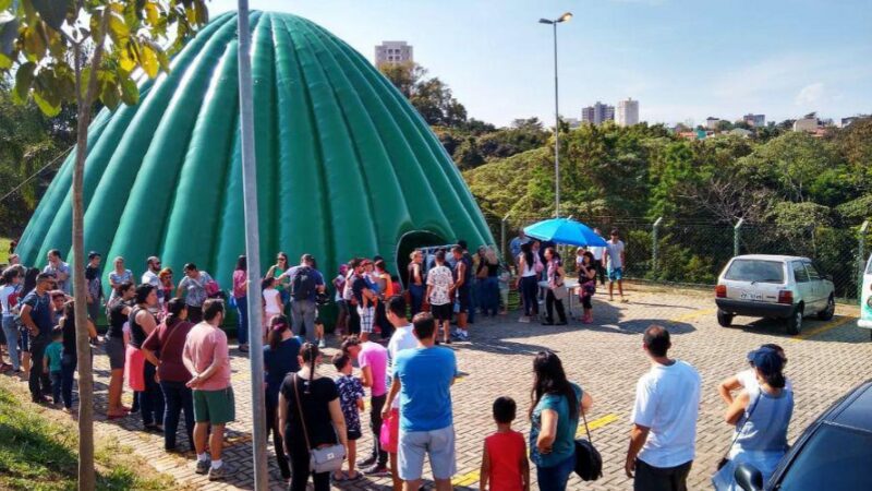 ​Tenda Ecos do Convento leva Educação Ambiental na Festa da Penha