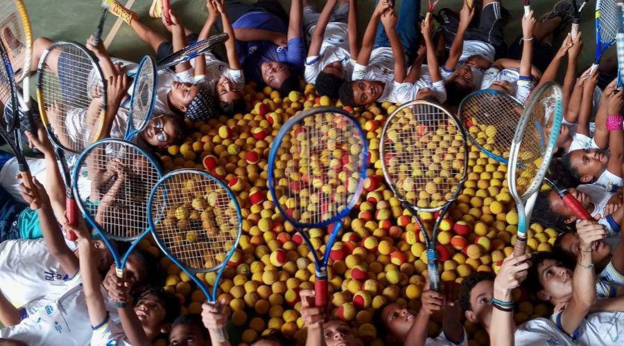 Estudantes da rede municipal de Vila Velha são selecionados para o Torneio Escolar de Tênis