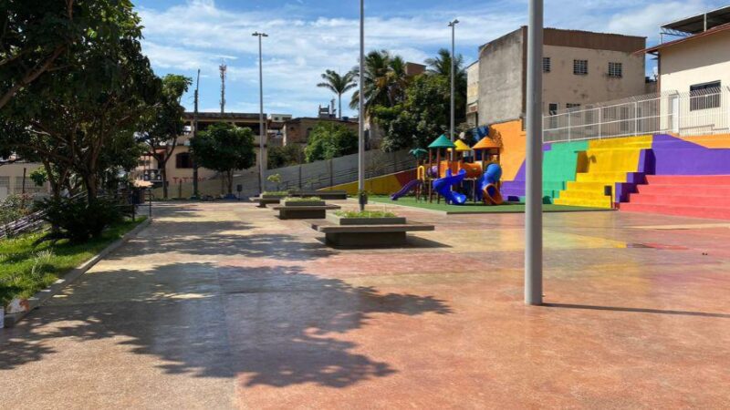 Comunidade de Vila Garrido ganha praça totalmente reformada