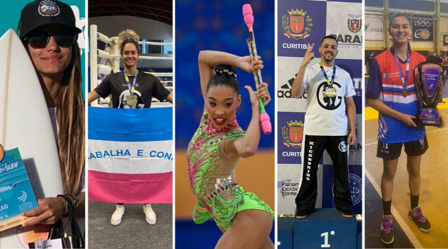 Atletas de Vila Velha conquistam ouro em disputas internacionais e nacionais