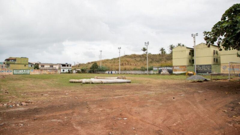 Ponta da Fruta: campo do Atlântico passará por reforma e entrega de vias acontecerá no sábado