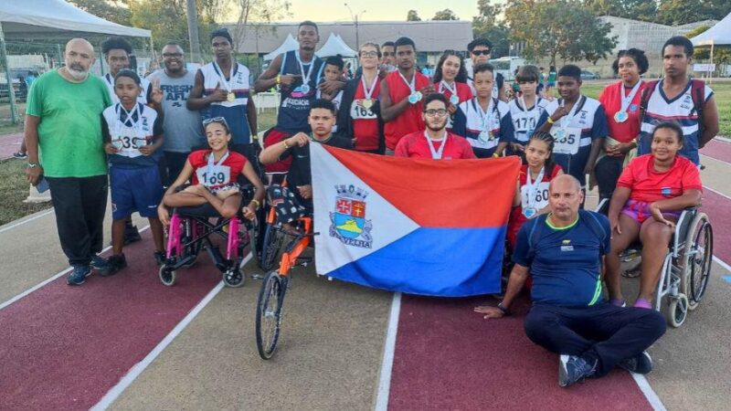 Alunos de Vila Velha se destacam nos Jogos Escolares Paralímpicos e conquistam 46 medalhas