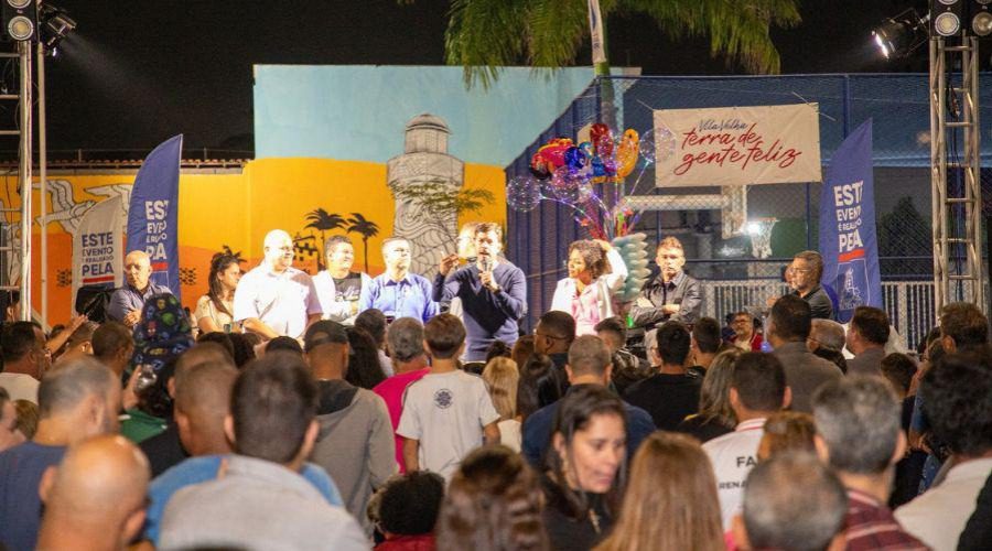 Nova praça de Praia das Gaivotas é inaugurada com a presença das famílias