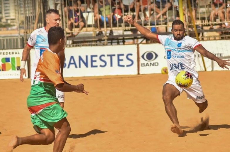 Vila Velha conquista a vitória na final do campeonato estadual de beach soccer