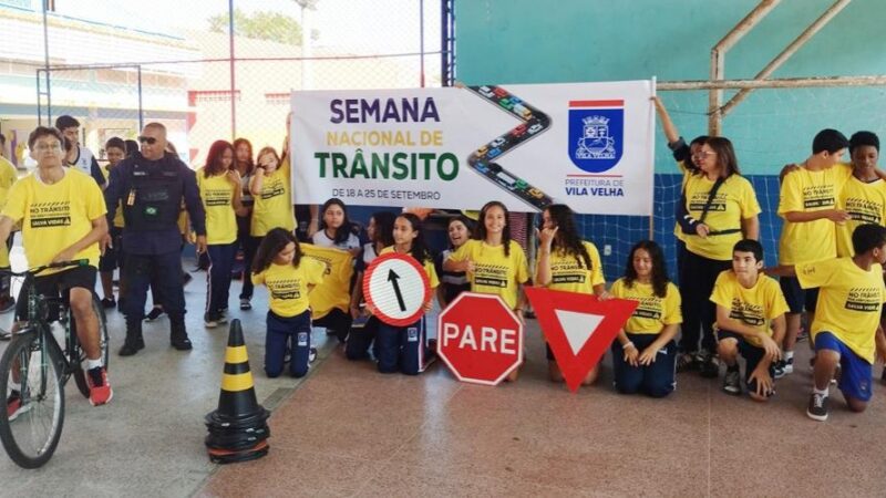 Guarda Municipal de Vila Velha encerra com sucesso a Semana Nacional de Trânsito através de palestra educativa