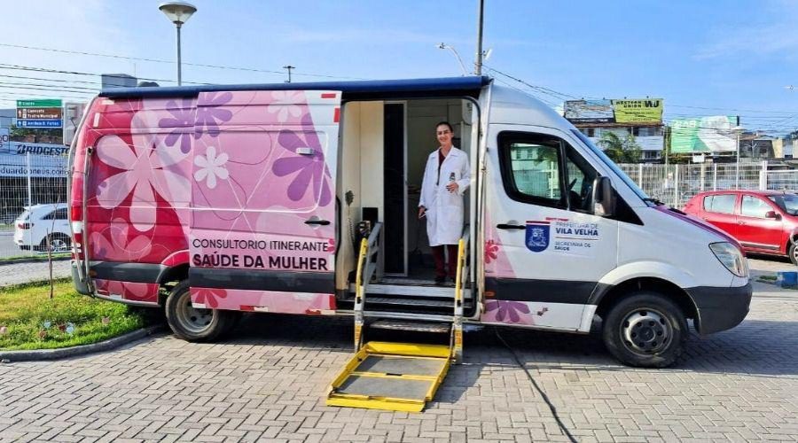 Fique por dentro da localização do Carro Rosa nesta semana para promover a saúde