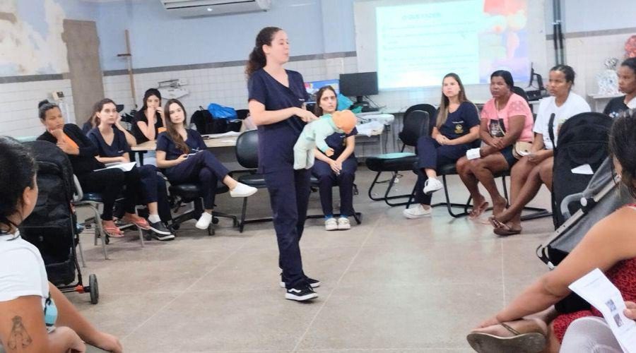 Curso na Região 5 Aborda Importância dos Primeiros Socorros em Bebês