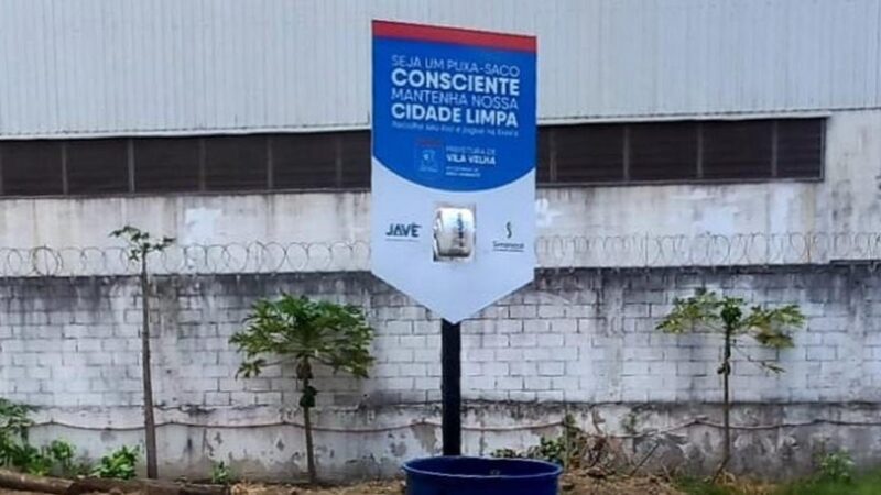 Vila Velha Inova na Preservação Ambiental com Implantação do “Puxa-Saco Consciente” na Orla
